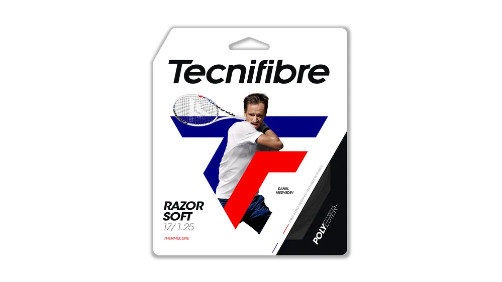 Vrácení Zdarma Tenisový výplet Tecnifibre Razor Soft Carbon 12 m
