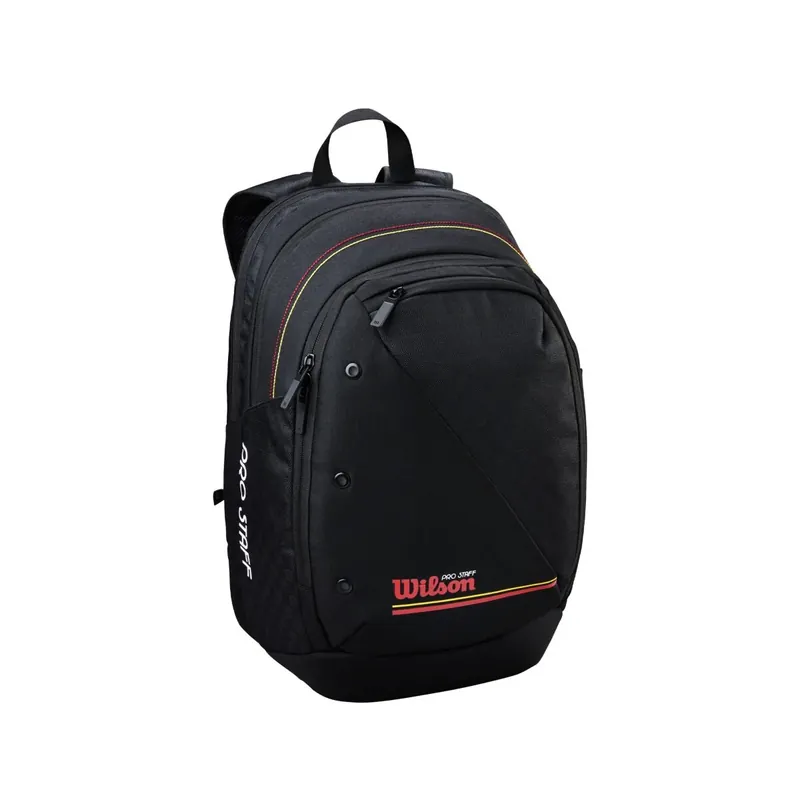 Batoh na rakety Wilson Pro Staff Classic Tennis Backpack Black Finální Výprodej