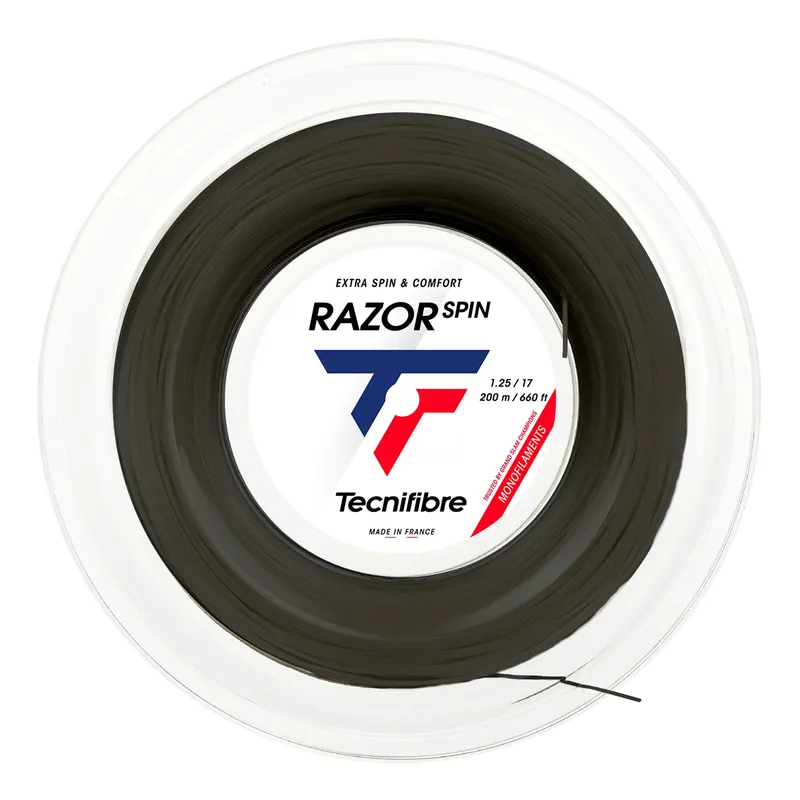 Tenisový výplet Tecnifibre Razor Spin Carbon 200 m Must-Have