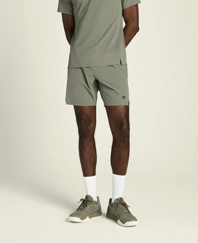 Kup Teď Pánské šortky Wilson Tournament Short V2 7" Unlined Vetiver XXL