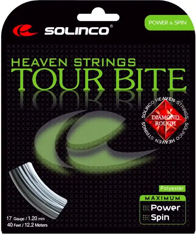 Tenisový výplet Solinco Tour Bite Diamond Rough (12 m) Poslední Šance