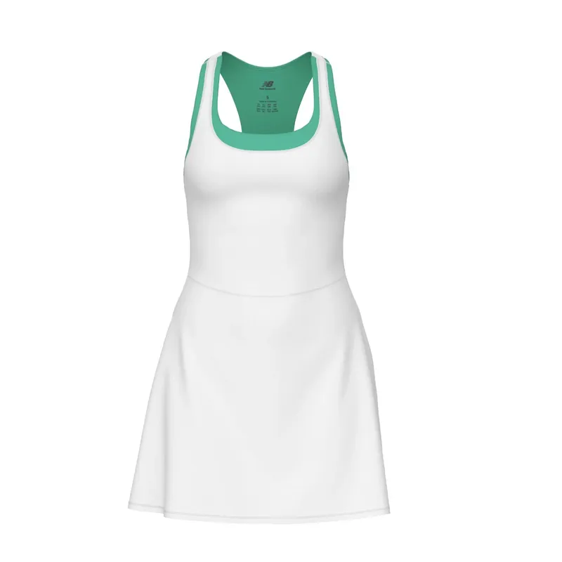 Dámské šaty New Balance Tournament Dress White Must-Have