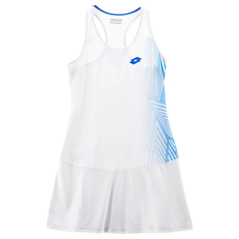 Must-Have Dámské šaty Lotto Tech W VI - D3 Dress Bright White