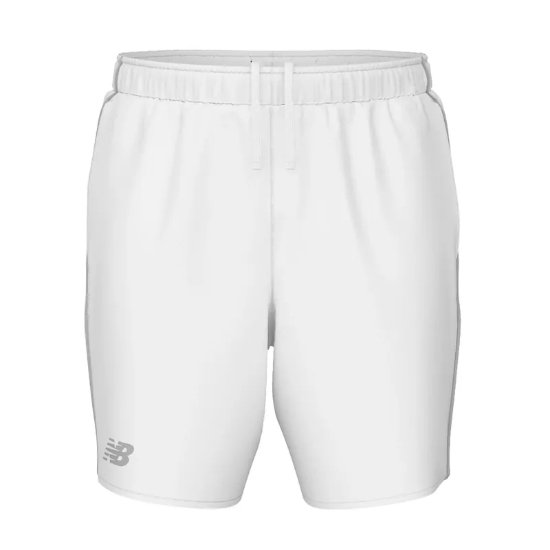 Pánské šortky New Balance Tournament Short White Výhodná Nabídka