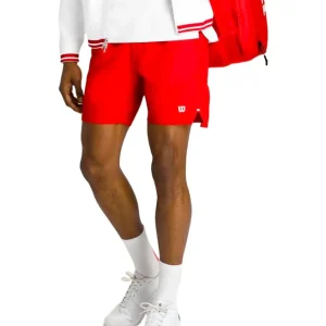 Akční Cena Pánské šortky Wilson M Tournament Short V2 7" Infrared