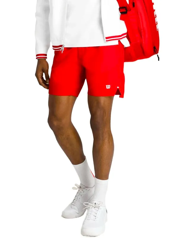 Akční Cena Pánské šortky Wilson M Tournament Short V2 7" Infrared