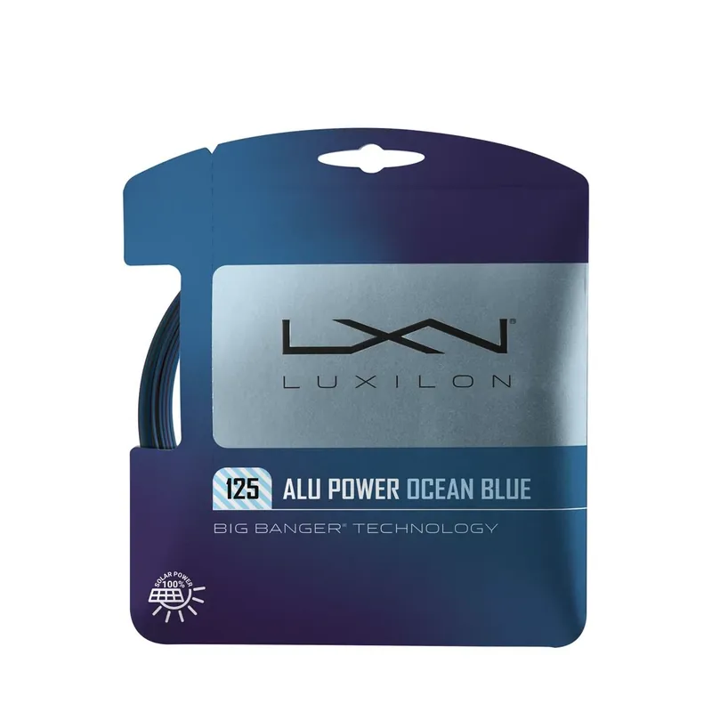 Expresní Doručení Tenisový výplet Luxilon Alu Power 125 Set Ocean Blue