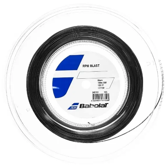 Speciální Cena Tenisový výplet Babolat RPM Blast Black 100m 1,30 mm