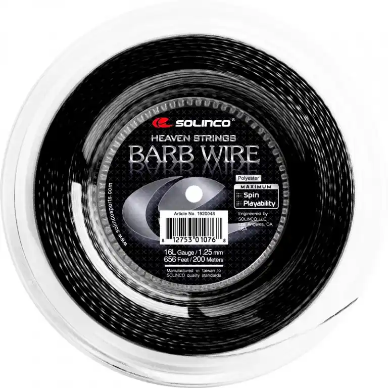 Hit Sezóny Tenisový výplet Solinco Barb Wire (200 m)