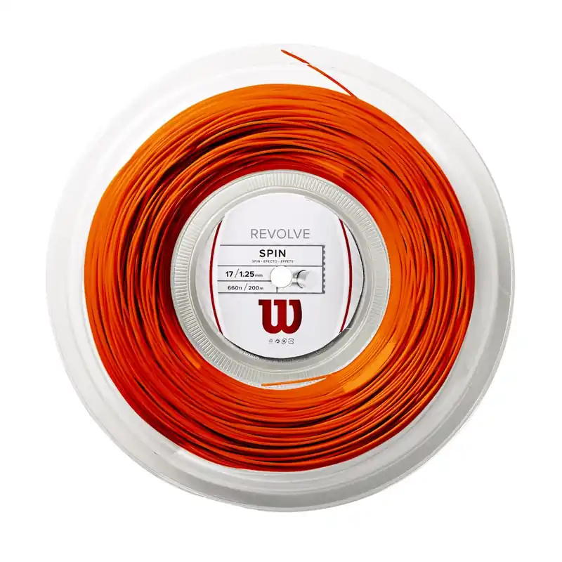 Novinka Tenisový výplet Wilson Revolve 17 Reel Orange