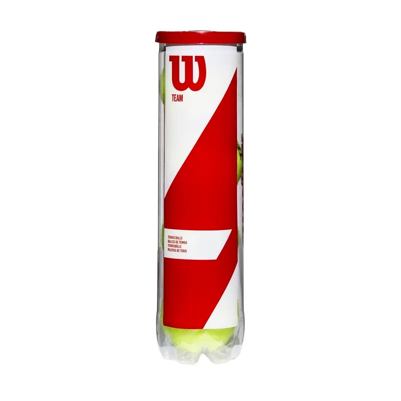 Horká Nabídka Tenisové míče Wilson Team W Practice 4 Pack