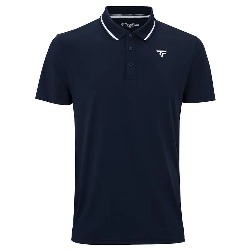 Značkový Pánské tričko Tecnifibre Team Tech Polo Marine
