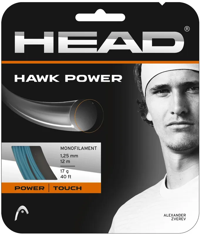 Tenisový výplet Head Hawk Power Petrol Set (12 m) Bezpečná Platba