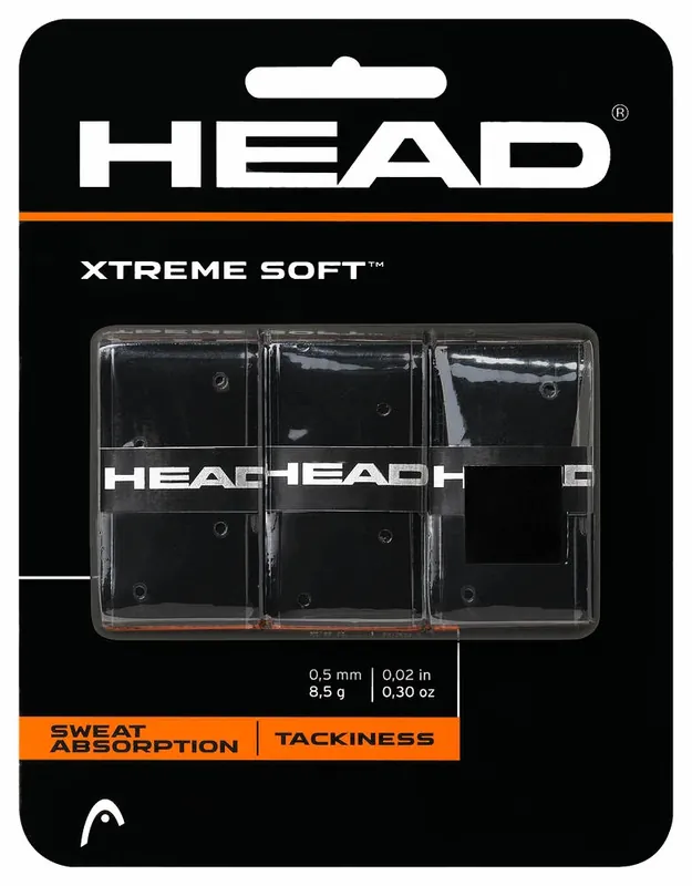 Vrchní omotávka Head Xtreme Soft Black Top Prodej