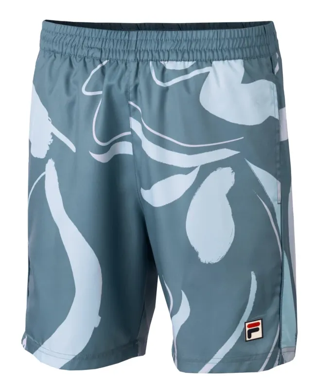 Nová Kolekce Pánské šortky Fila Shorts Leo Captains Blue/Print