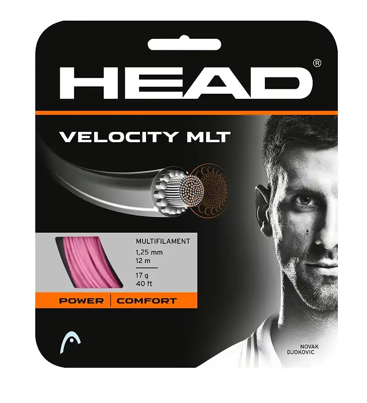 Sezónní Sleva Tenisový výplet Head Velocity Pink (12 m)