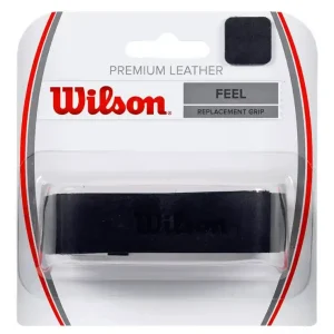 Základní omotávka Wilson Premium Leather Grip Black Expresní Doručení