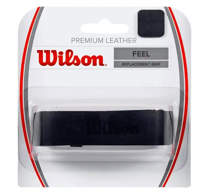 Základní omotávka Wilson Premium Leather Grip Black Expresní Doručení