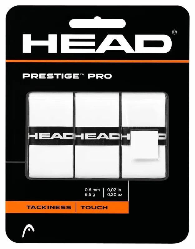 Vrchní omotávka Head Prestige Pro OverWrap White Jen Po Omezenou Doba
