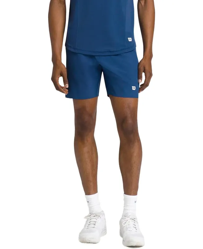 Akční Nabídka Pánské šortky Wilson M Tournament Short V2 7" Court Blue