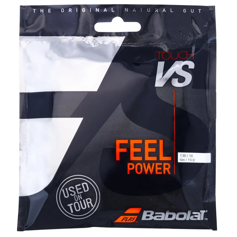 Tenisový výplet Babolat VS Touch Natural 1.30 (6 m) Sleva