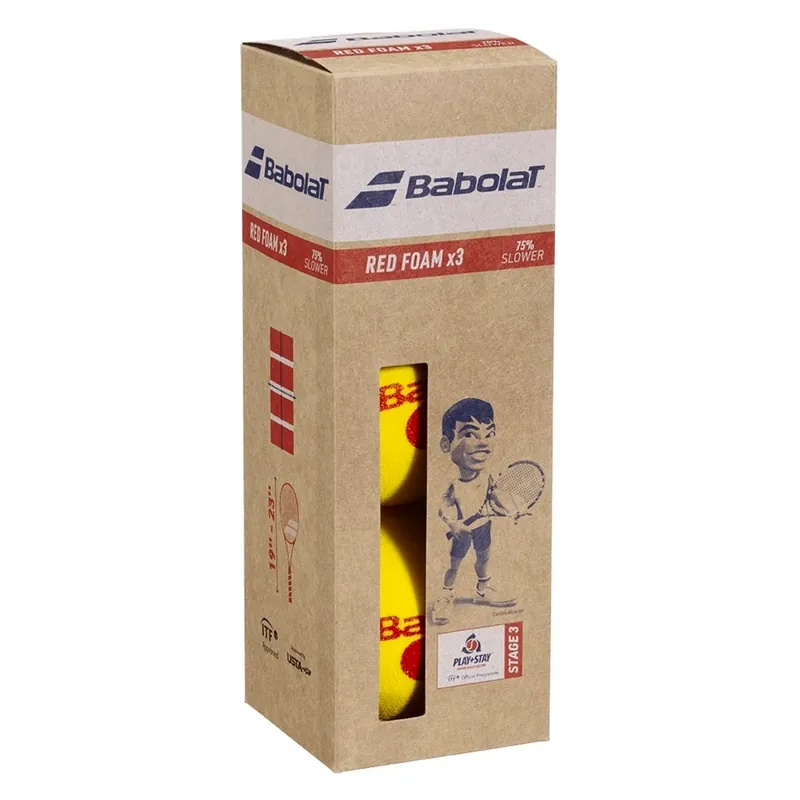 Cenově Výhodný Dětské tenisové míče Babolat Red Foam X3