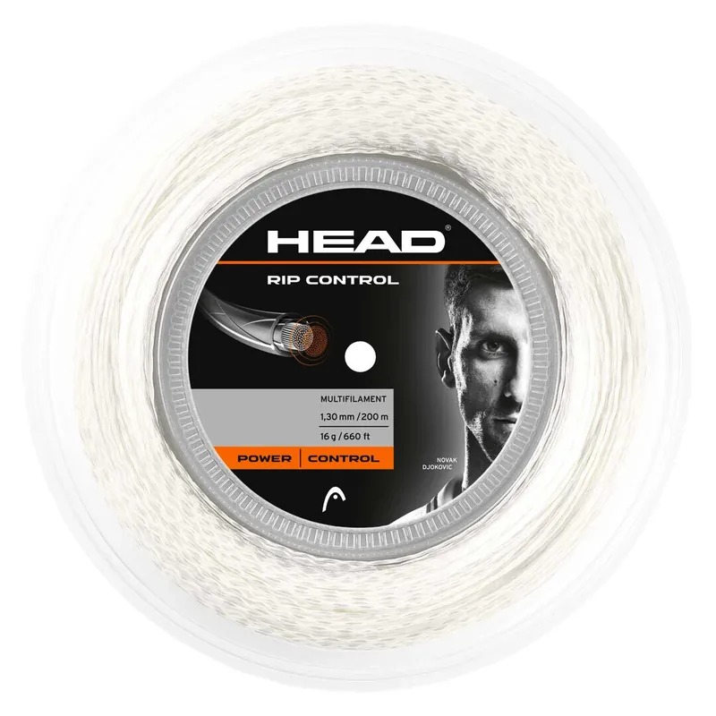 Nízká Cena Tenisový výplet Head RIP Control White 1,25 mm (200m)