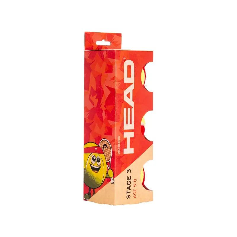 Přímo Od Výrobce Dětské tenisové míče Head Stage 3 Red 3B