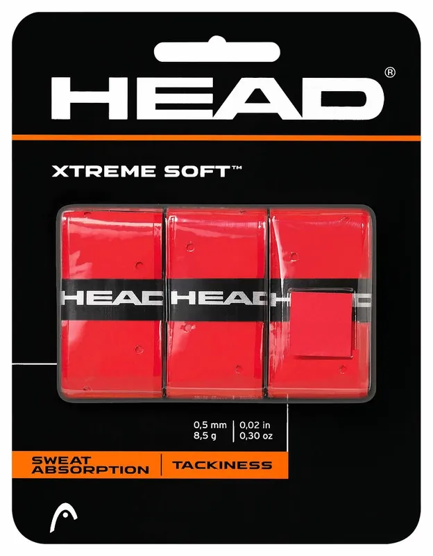 Ihned K Objednání Vrchní omotávka Head Xtreme Soft Red