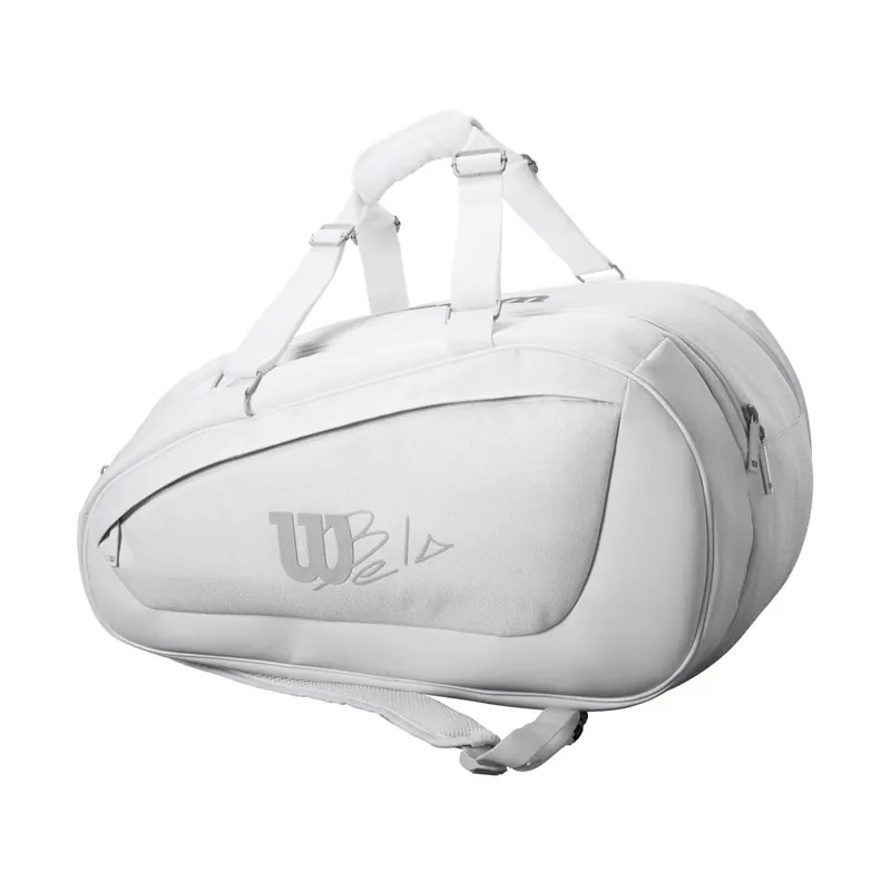 Dokud Zásoby Vydrží Taška na rakety Wilson Bela Super Tour Padel White