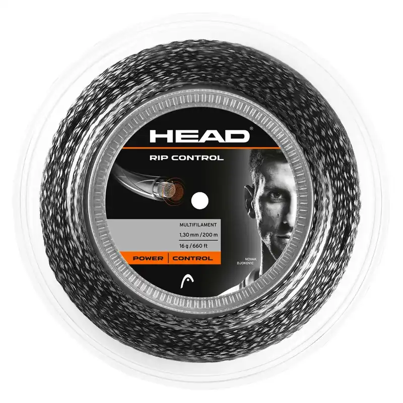 Cenový Hit Tenisový výplet Head RIP Control Black 1,30 mm (200m)