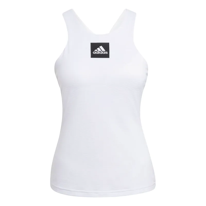 Jen Po Omezenou Doba Dámské tričko adidas Paris Y-Tank Primeblue White L