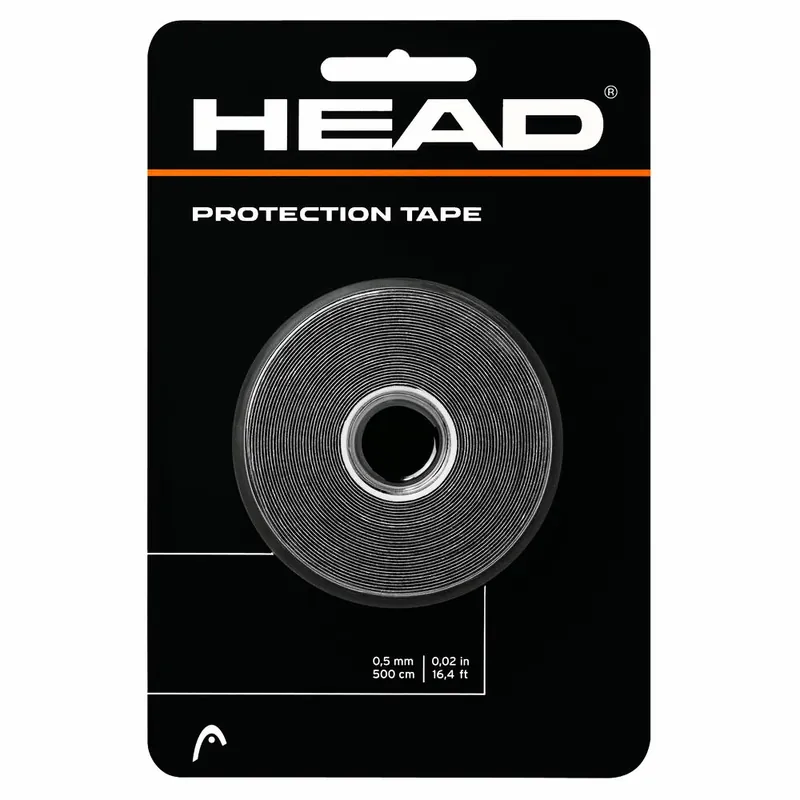 Ochranná páska na rakety Head Protection Tape Black Zlevněný