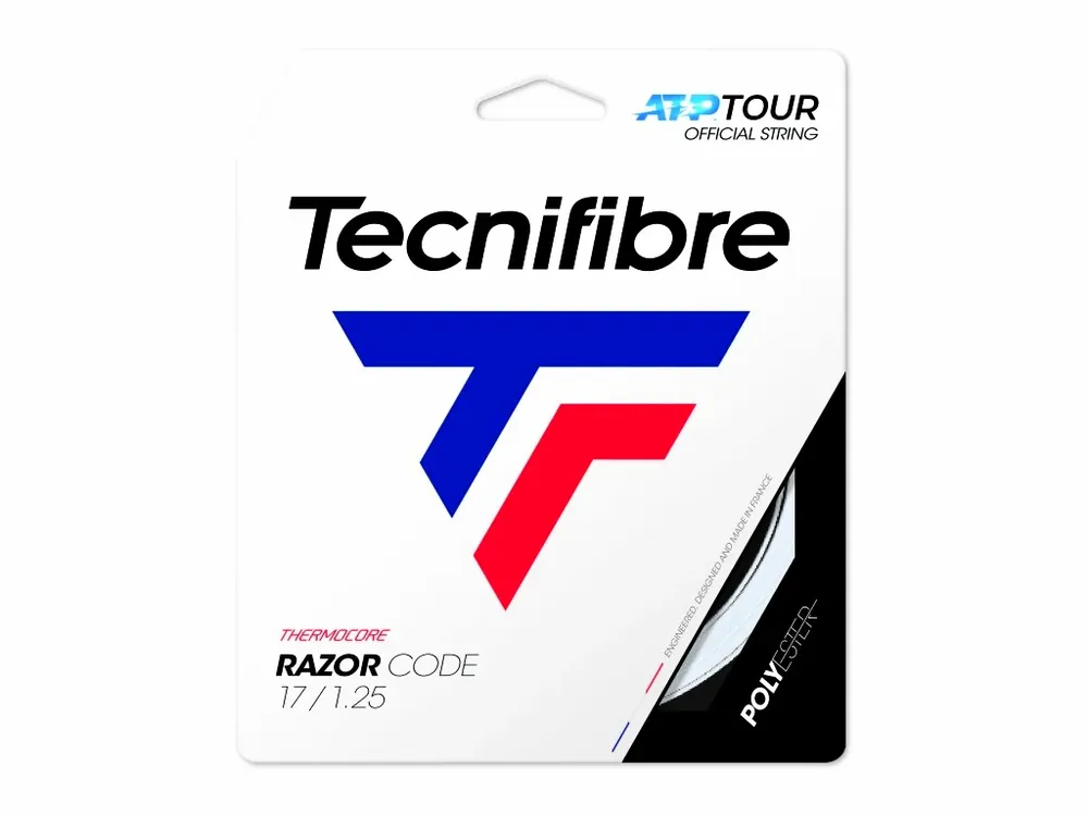 Ihned K Objednání Tenisový výplet Tecnifibre Razor Code White (12 m)