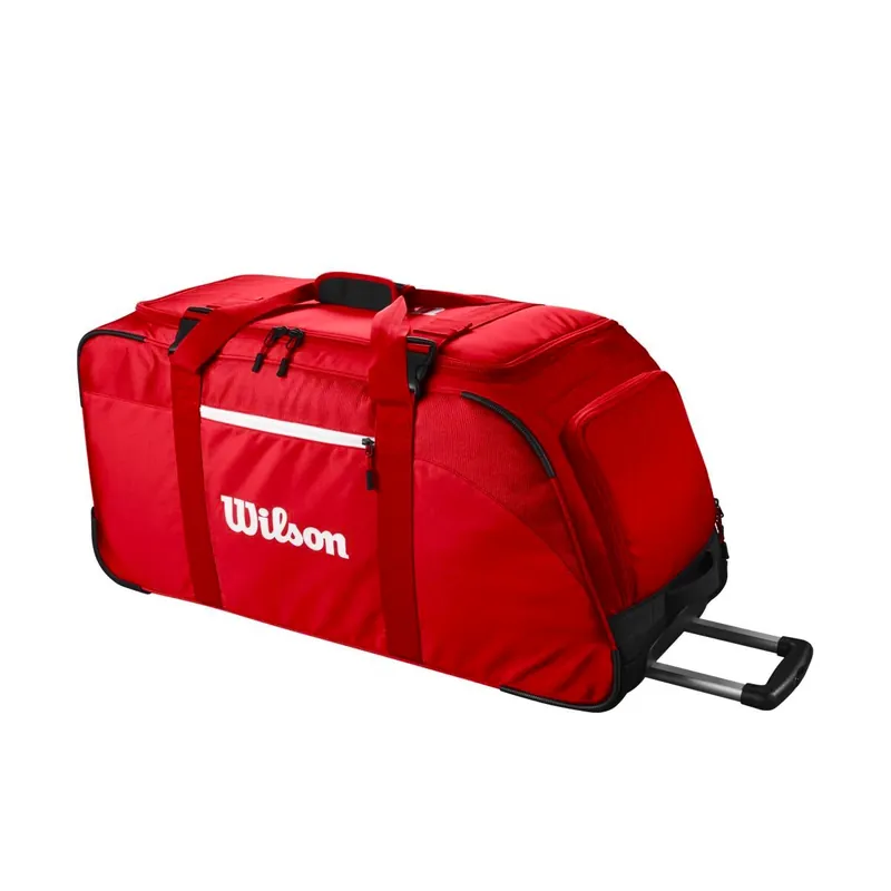 Akční Cena Taška na rakety Wilson Super Tour Red Travel Bag 2025