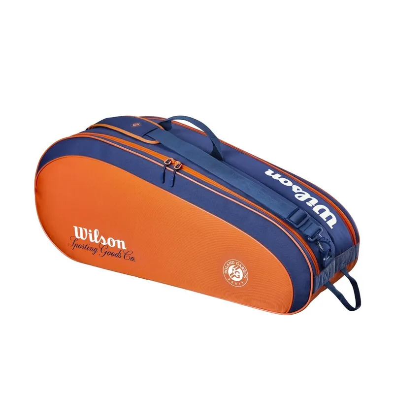 Taška na rakety Wilson Roland Garros 2026 Team 6PK Racket Bag Clay/Navy Nakupujte Hned