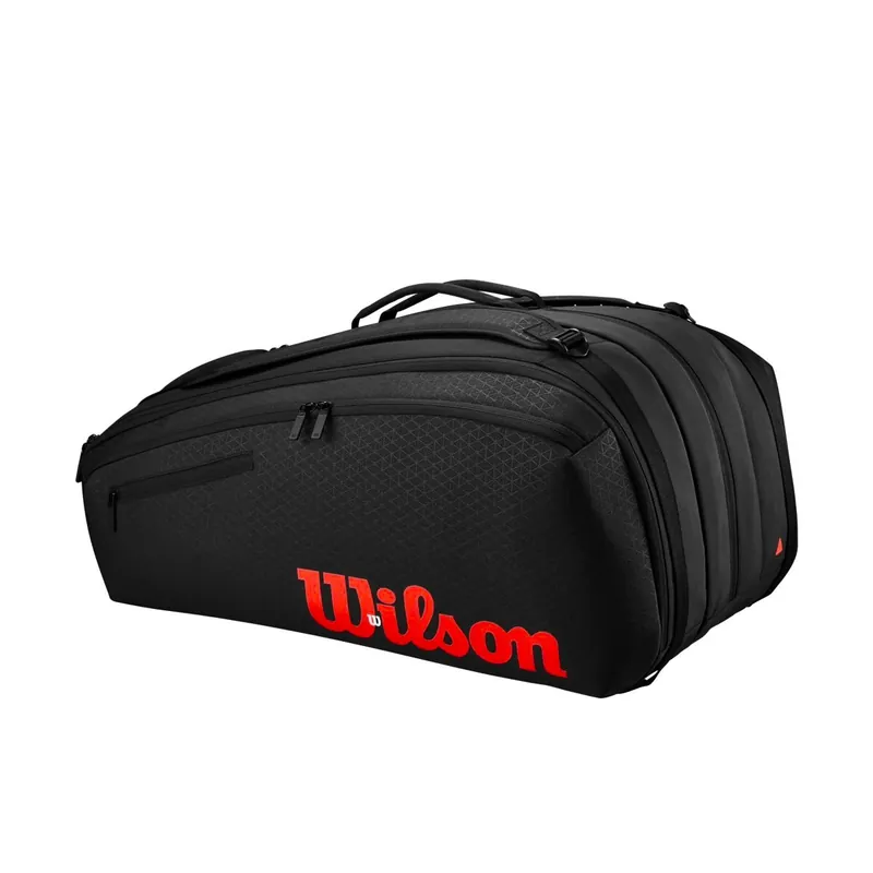Rychlé Dodání Taška na rakety Wilson Clash V3 15PK Racquet Bag Black/Infrared
