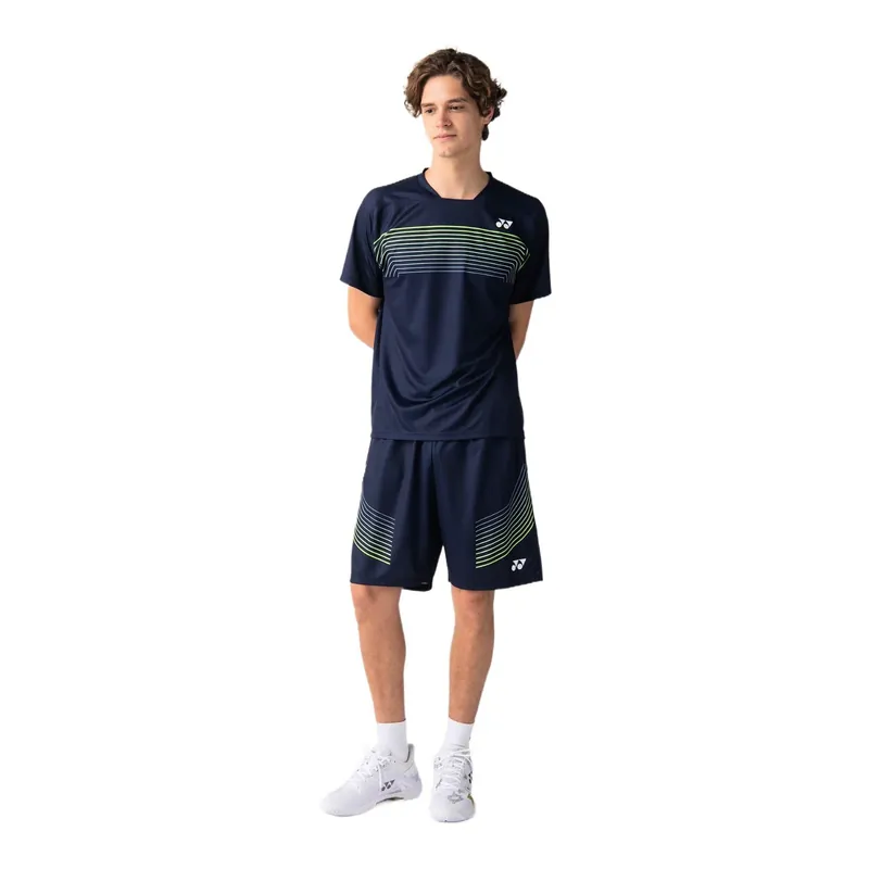 Pánské šortky Yonex Knit Shorts 15247 Practice Dark Navy Ihned K Objednání