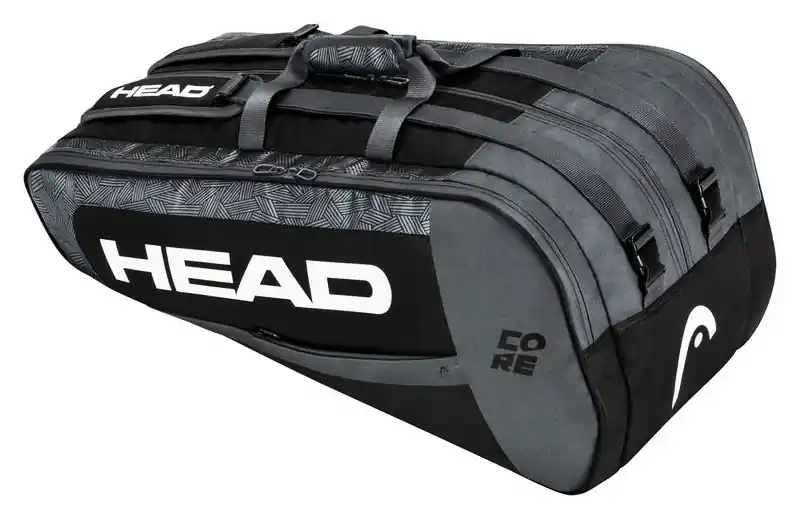 Nejlepší Volba Taška na rakety Head Core Supercombi 9R Black/White