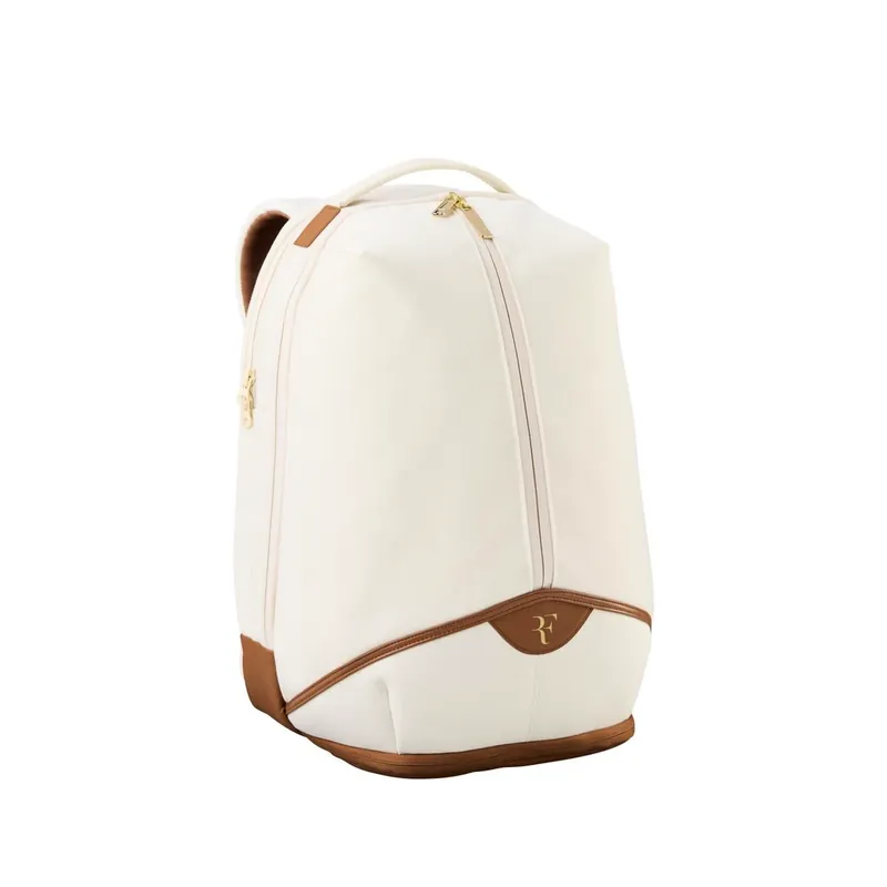 Nová Kolekce Batoh na rakety Wilson RF Lawn Collection Tennis Backpack Cream