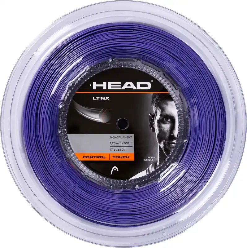 Tenisový výplet Head Lynx (200m Reel) Purple Sleva