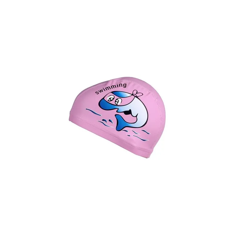 Dolphin dětská plavecká čepice růžová Objednat Nyní