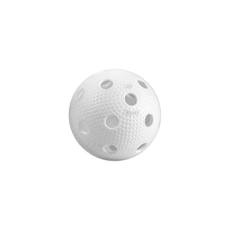 Super Cena Ball Official florbalový míček bílá