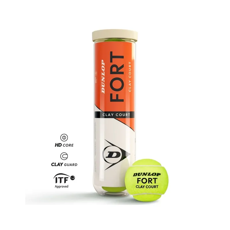 Tenisové míče DUNLOP FORT Clay Court Nejlepší Volba
