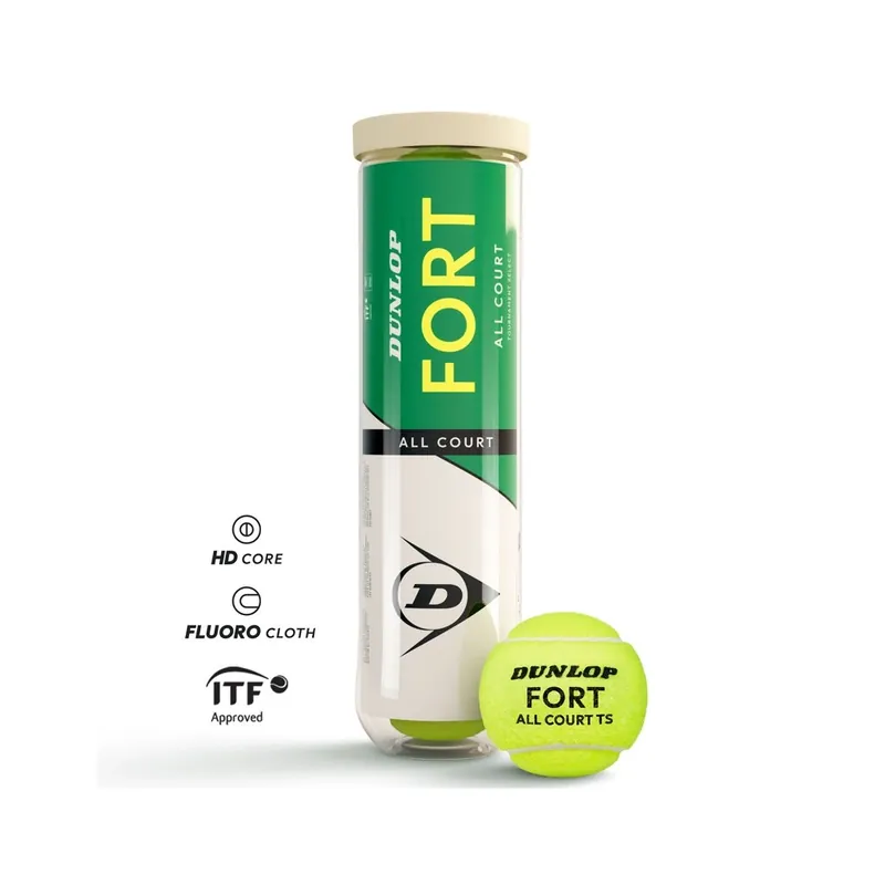 Tenisové míče DUNLOP FORT ALL COURT TS 4BT Novinka