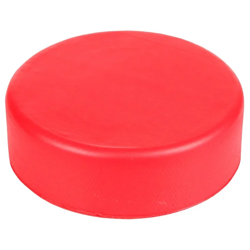 Poslední Šance Foam Puck měkký hokejový puk červená