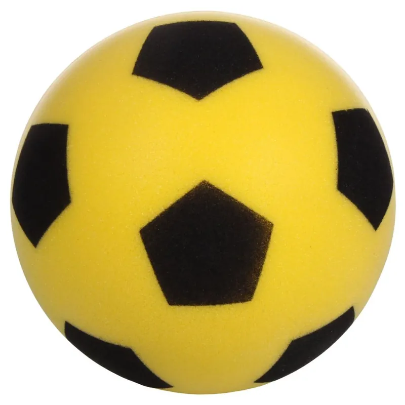 Silent Soccer 18 pěnový míč žlutá Vrácení Zdarma