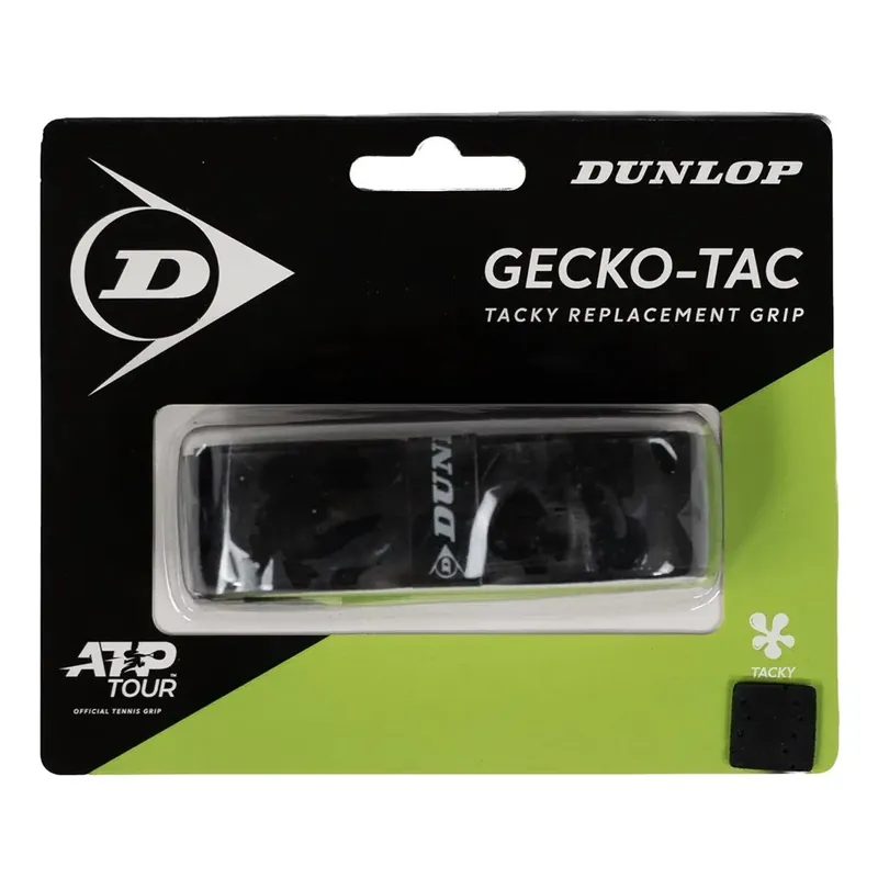 Výhodná Nabídka Tenis omotávky DUNLOP GECKO-TACK Grip 1,9 mm černá