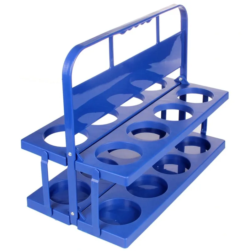 Sezónní Sleva Holder 8 plastový nosič lahví modrá