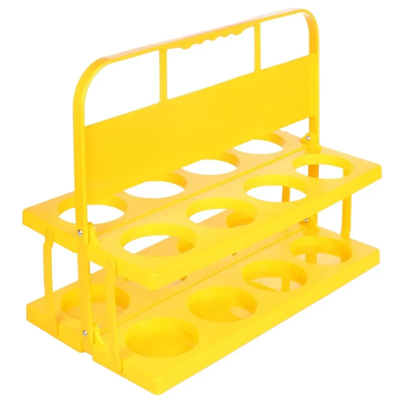 Holder 8 plastový nosič lahví žlutá Must-Have